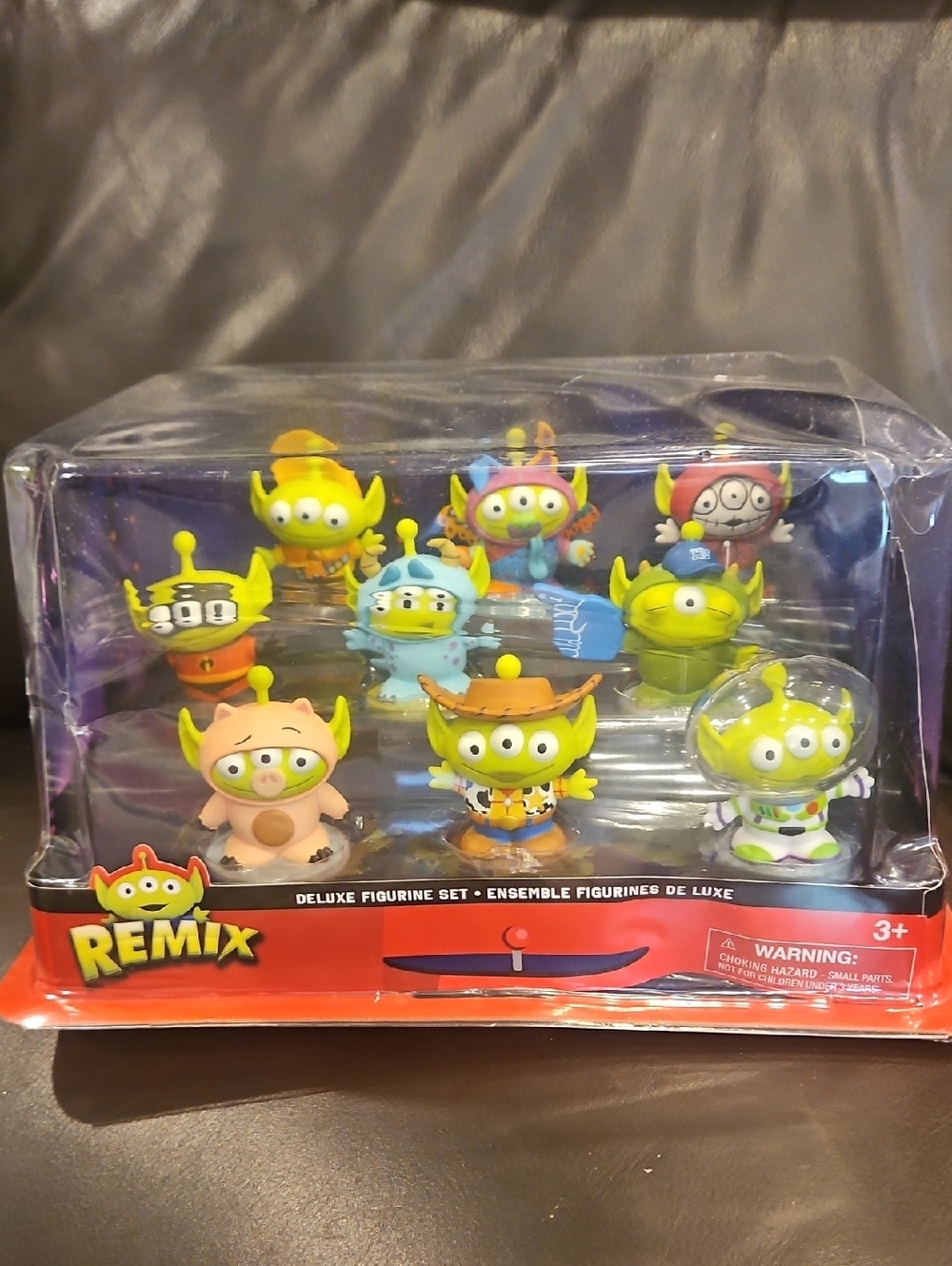 9 Piece Disney Pixar Toy Story Alien Remix Collectible Figurine Set